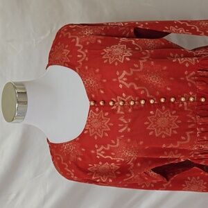 Elegant Red Kids Dress